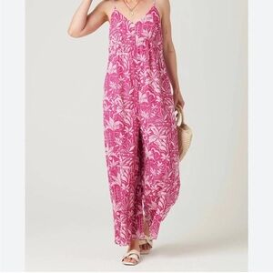 Bila-77 Floral Jumpsuit